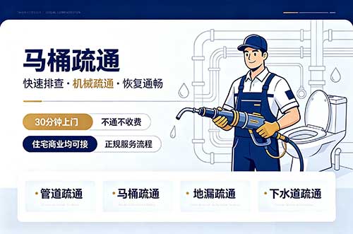 广元马桶疏通